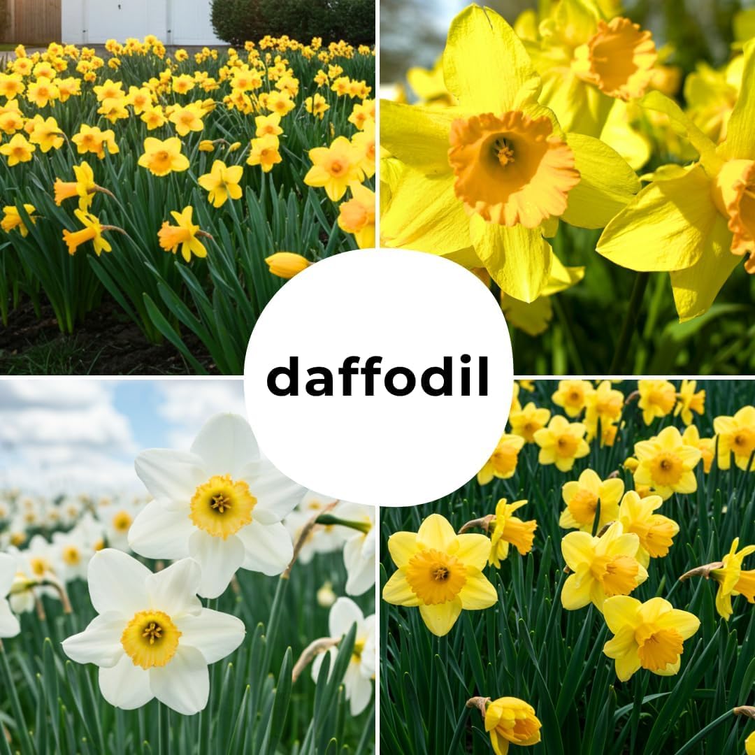 Supreme Pink Daffodil Mix Bulbs for Planting - Easy to Grow Perennial Flowers for Garden or Containers (10 Bulbs)