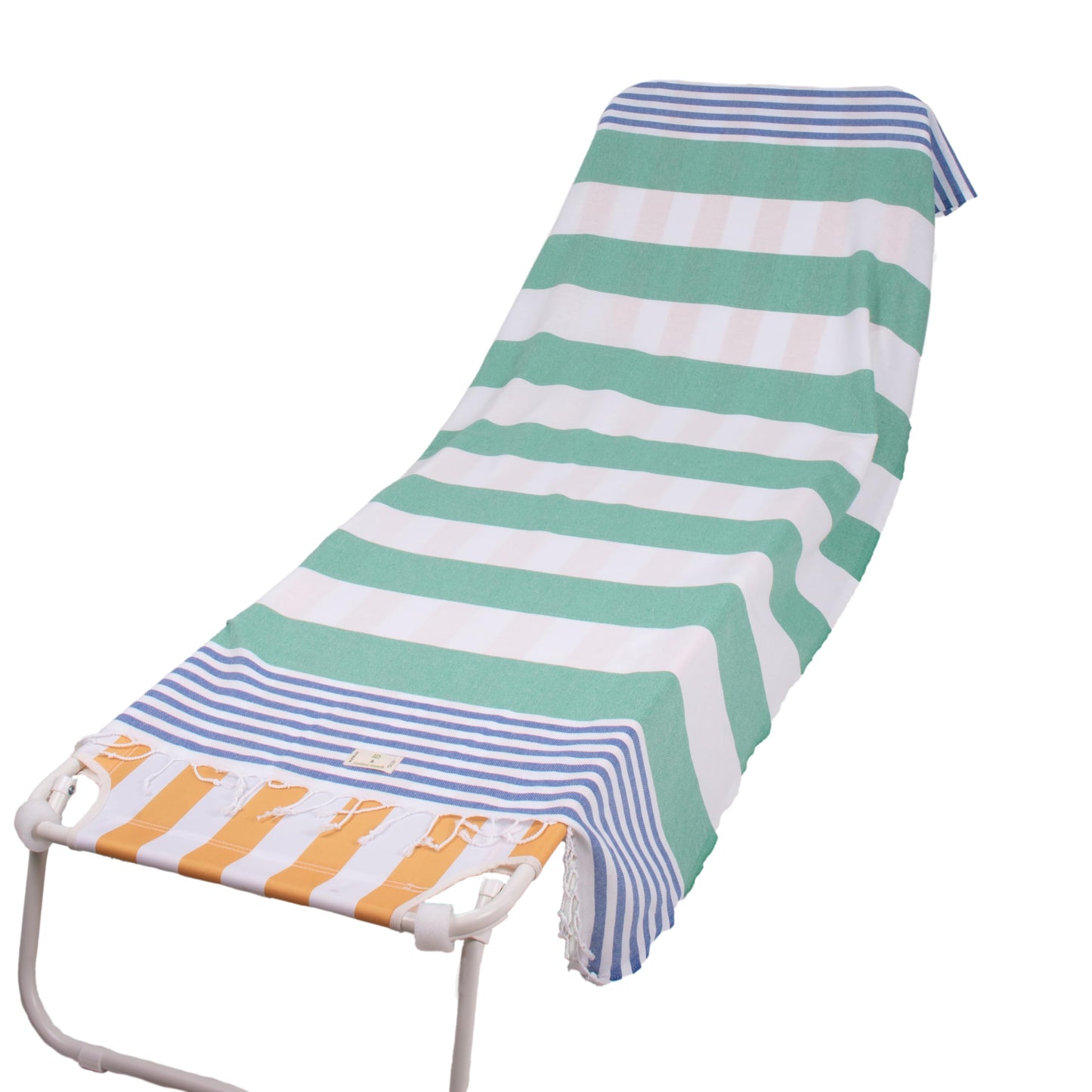 100% Cotton Turkish Beach Towels Great for Beach, Bathroom Towels Adult Travel Essentials Cruise Accessories Vacation Yoga Mat Soft Feel High Absorbent Sand Free Quick Dry (Marine Blue)