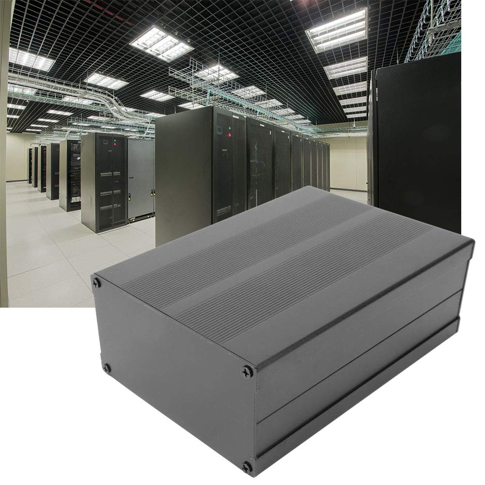 Junction Box Enclosure Electrical Boxes DIY Circuit Board Project Box Cooling Case 55 x 106 x 150mm Aluminum Alloy Box Split Type