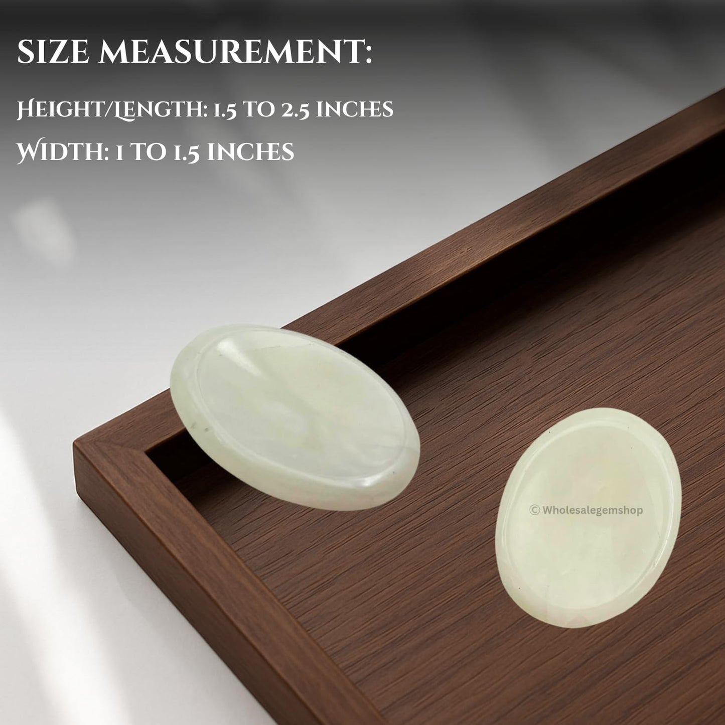 Snow Quartz Thumb Worry Stones Metaphysical Gemstone Crystal Healing Reiki Men Women Gift FENG Shui Positive Energy Love Wellness Palm Stones Wicca Powerful