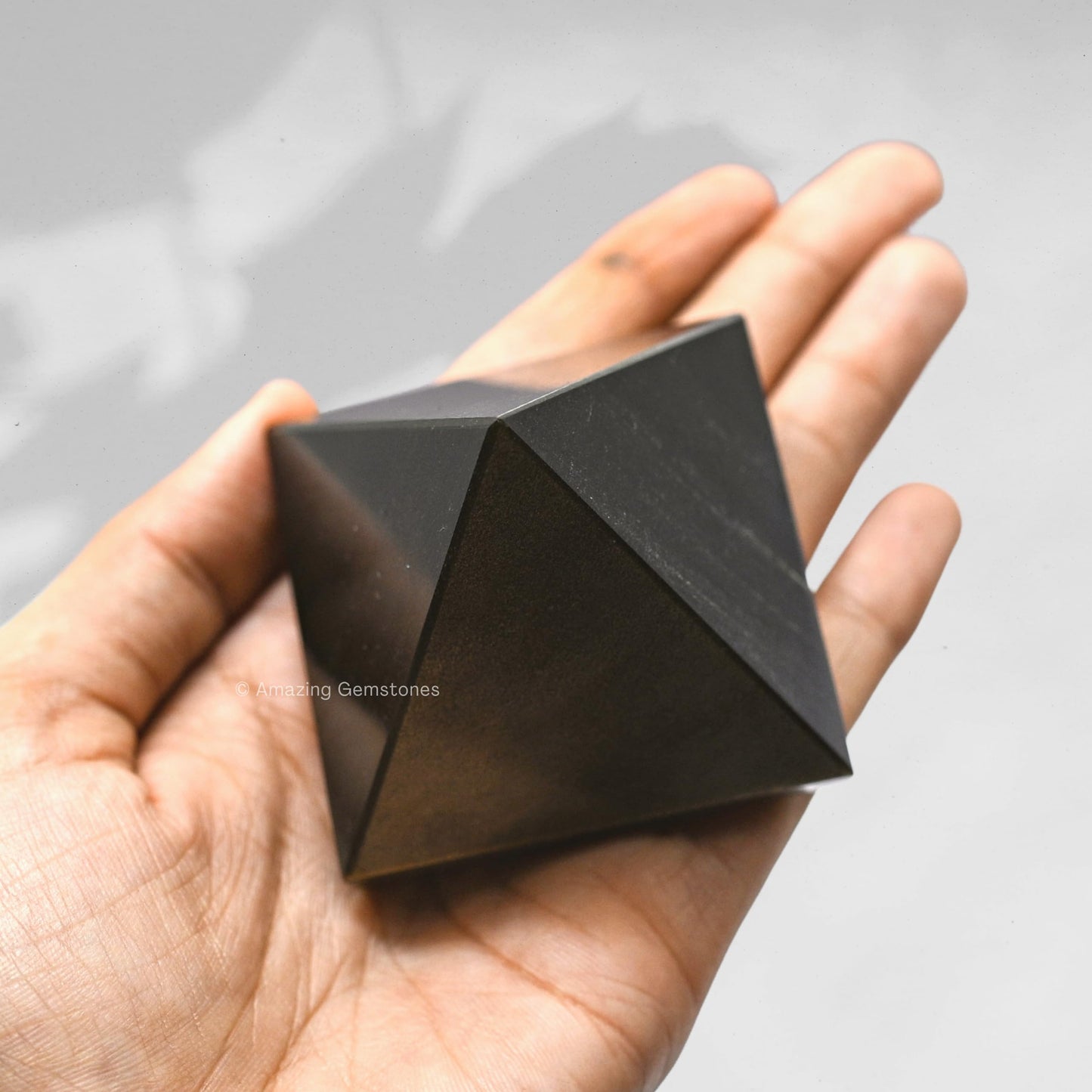 Amazing Gemstone Golden Sheen Obsidian Pyramid Crystal Healing Stones - 2" Great Pyramid Figurine of Natural Stone Pyramid for Meditation, Reiki, Chakra Balancing and Crystal Pyramids Grid
