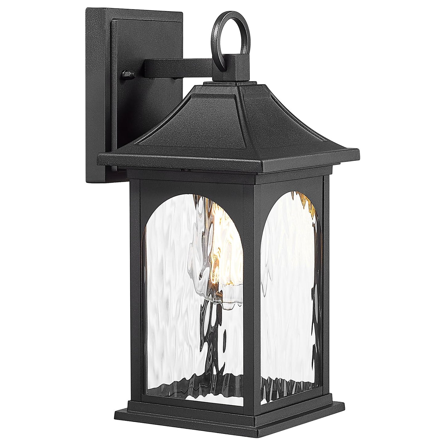 Starcurin Porch Lights Outdoor Wall Light Fixtures 12.8 Inch Waterproof Aluminum, Outdoor Carriage Lights Exterior Wall Sconce Light E26 Socket Outside Lights for House Front Door Garage