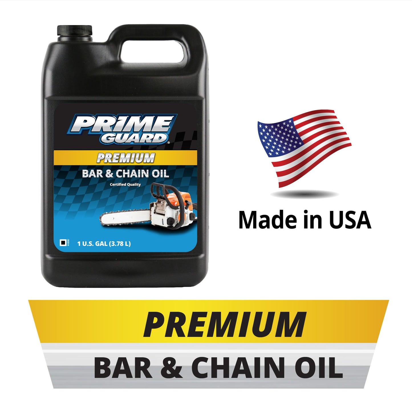 Prime Guard Bar & Chain Oil - 1 Gallon (Pack of 1)