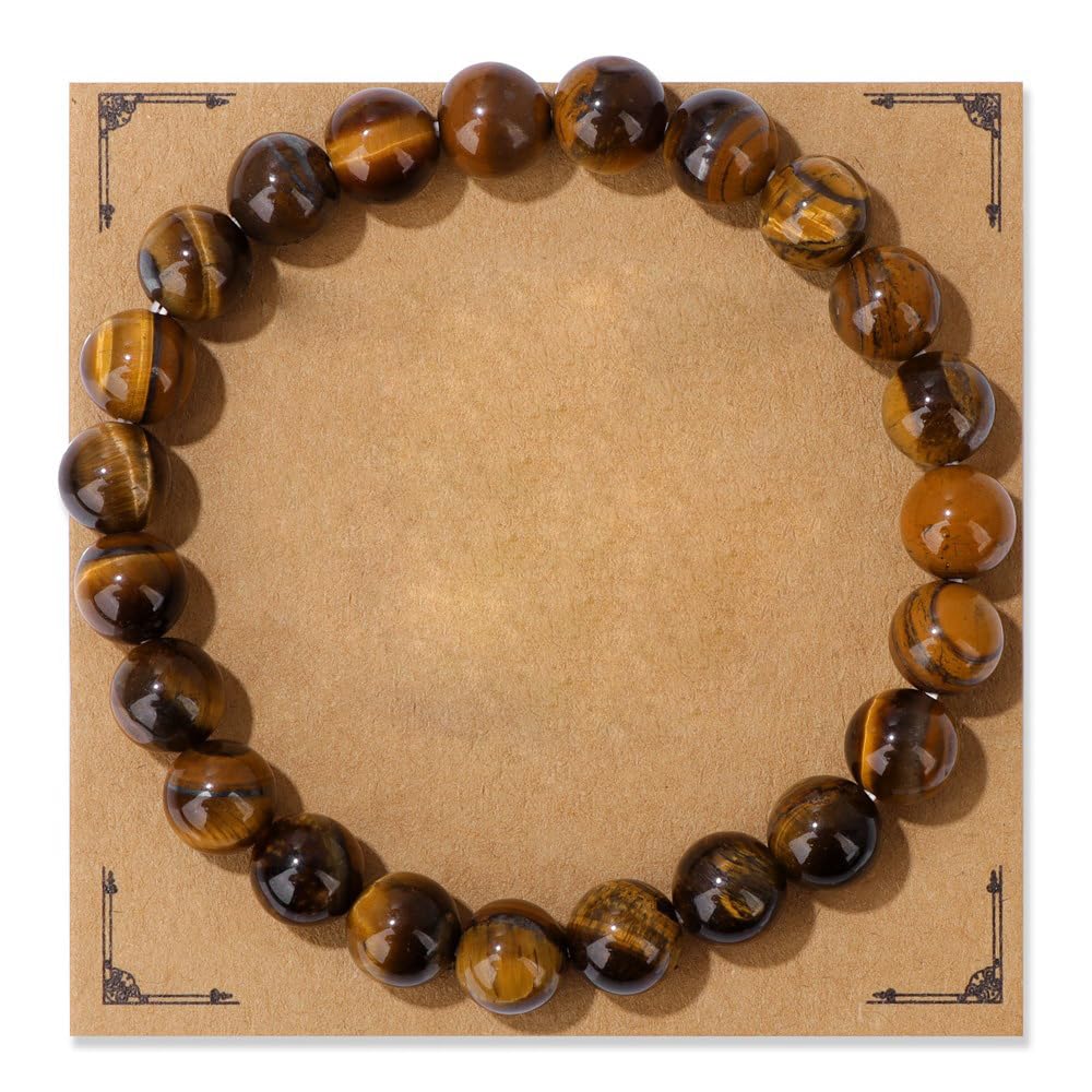 Zodiac Bracelets for Women Pisces Black Obsidian Bracelet Constellation Horoscope Bracelets Crystal Tiger Eye Beads Bracelet Jewelry 2 Pcs