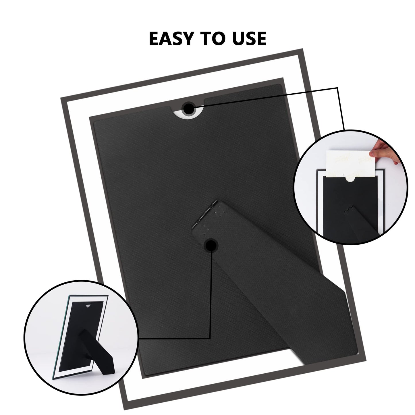 Vienrose 4x6 Picture Frame Set of 2, Clear Glass Photo Frames with Silver Edge, Horizontal or Vertical Display for Tabletop, Desk, Home, Office Decoration