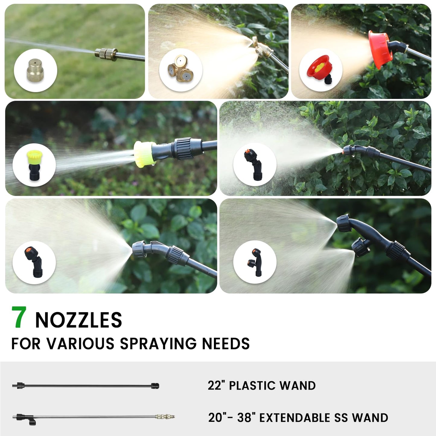 3Gallon Lawn Garden Sprayer Compatible with Makita 18V Battery(Tool Only), Backpack Pump Sprayer, Translucent Water Tank, Adjustable Pressure, for Spraying Plants, Watering, Weeds, Cleaning