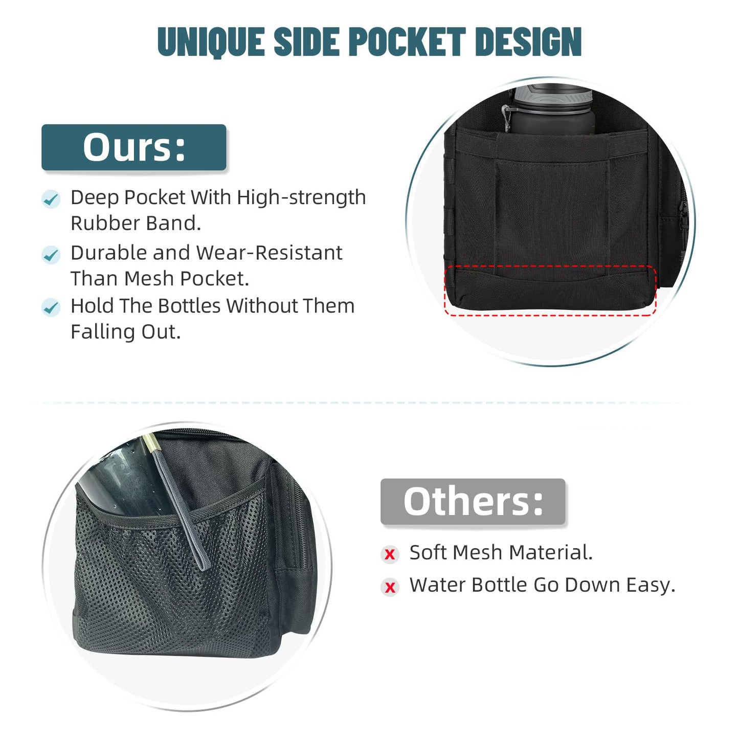 HSHRISH Lunch Box for men, Large Expandable Insulated Lunch Bag, Durable Waterproof Leakproof Tactical Cooler Bag for Adults Men to Work Picnic Beach Day Trips, 24 Cans/16 L, Black