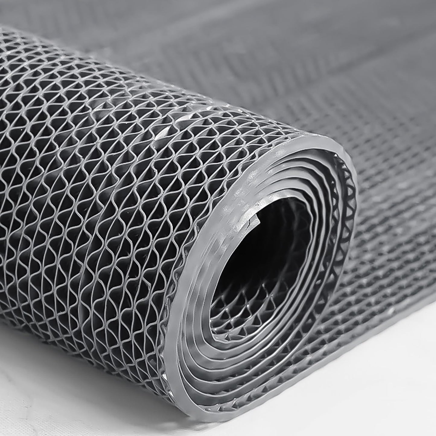 NOBBAT Non Slip Kitchen mat,Non Slip mat,Multipurpose Non Slip Mat,PVC Anti Slip Rug Pads,Anti Slip Rug Underlay Carpet Grip Mat for Home,Office,Cars(Gray,1.2mx1m)