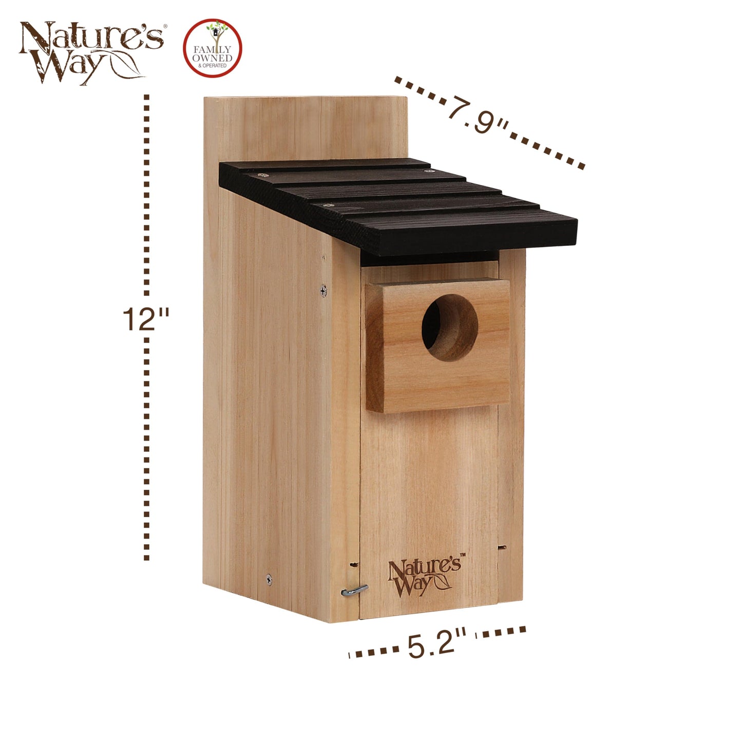 Wild Wings WWCH3 Cedar Blue Bird Box House