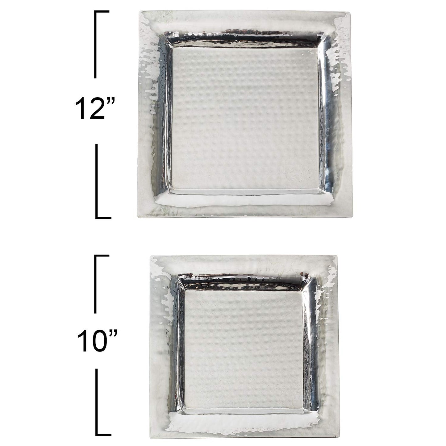 Stainless Serving Trays Colleta Home - Trays & Platters – 2 Pack (f-co0029)
