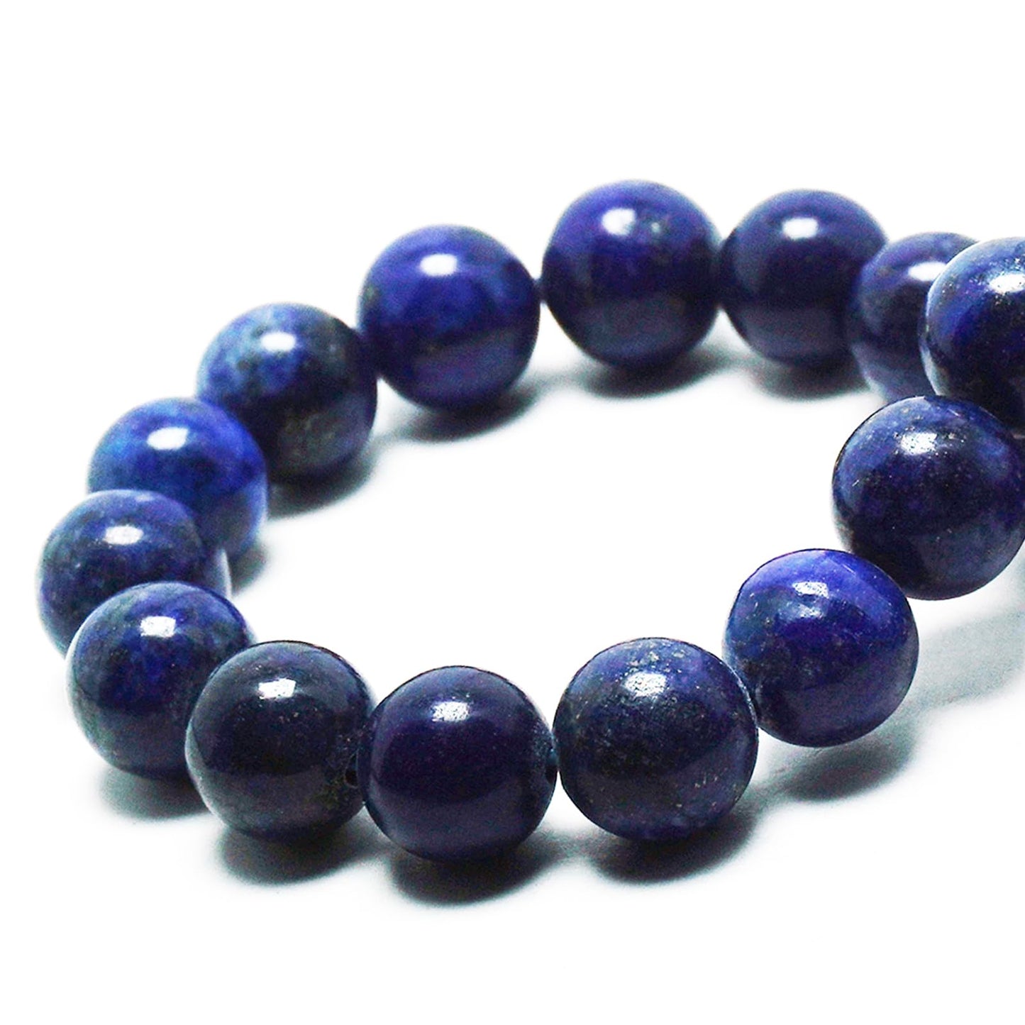 DIQIO Lapis Lazuli Beads for Jewelry Making - Blue Stone Beads Gemstone Beads for Bracelets, 6mm Round Loose Beads(58-60pcs, 6mm, Lapis Lazuli)