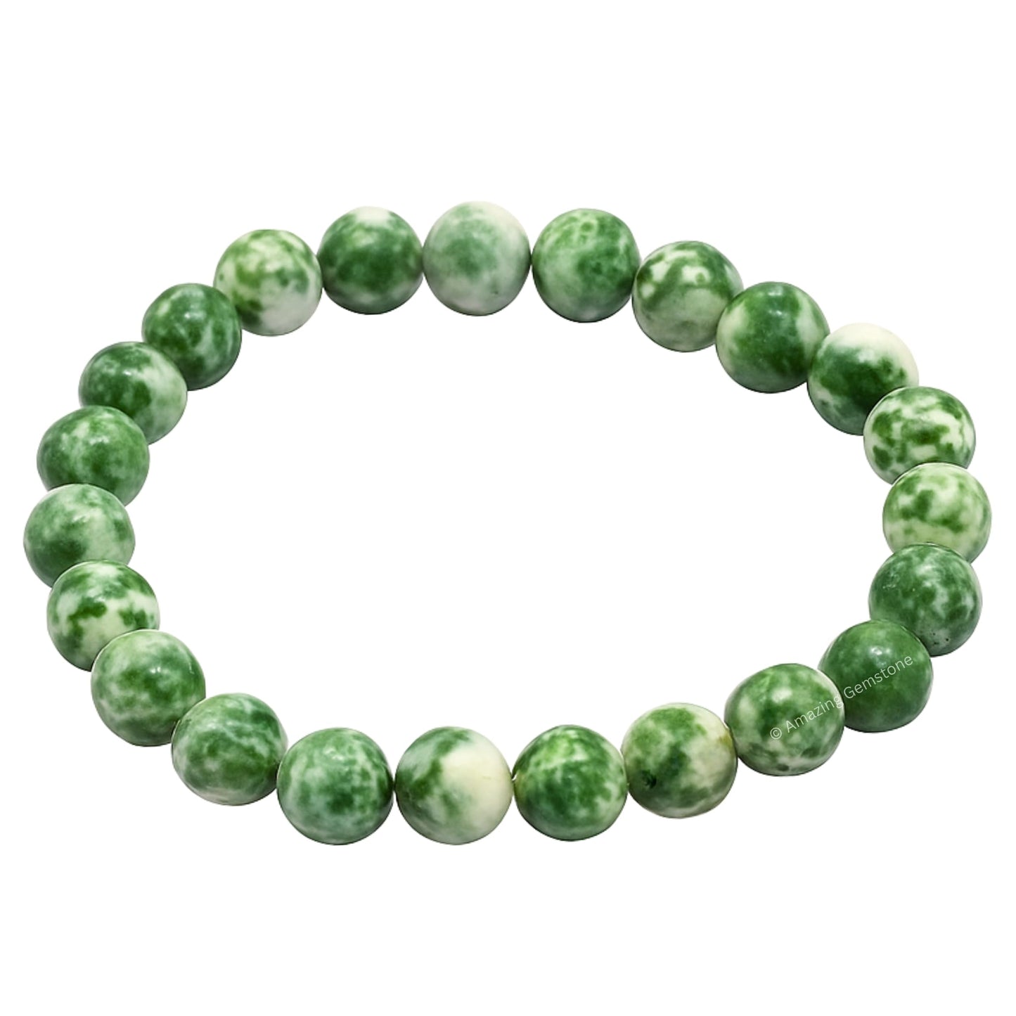 Amazing Gemstone Crystal Bracelet for Women Men's Gifts - Protection Healing Crystal Bracelet - 8mm Gemstone Beaded Stretchable Bracelet Pulseras Para Hombres Mujer Stocking Stuffers Mothers Day Gift (Tree Agate)