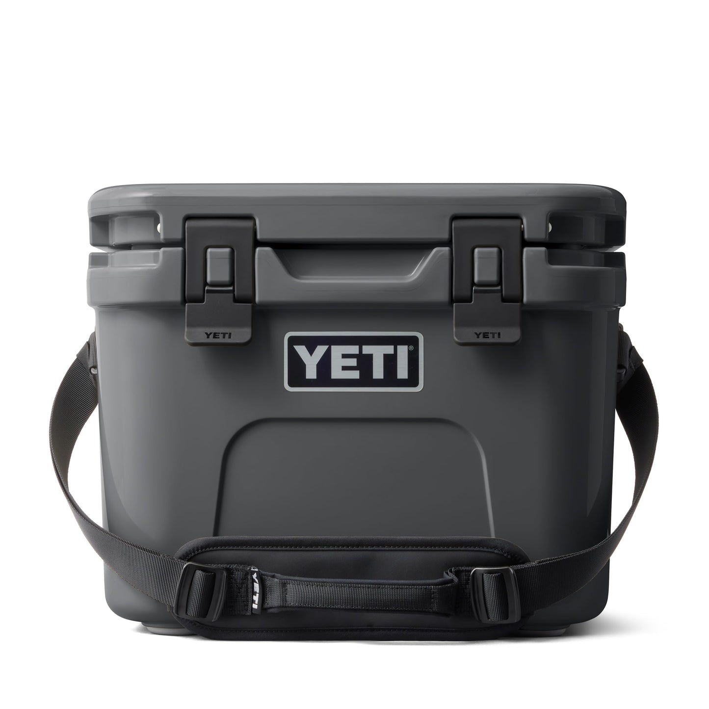 YETI Roadie 15 Hard Cooler with DoubleDuty Shoulder Strap, Charcoal