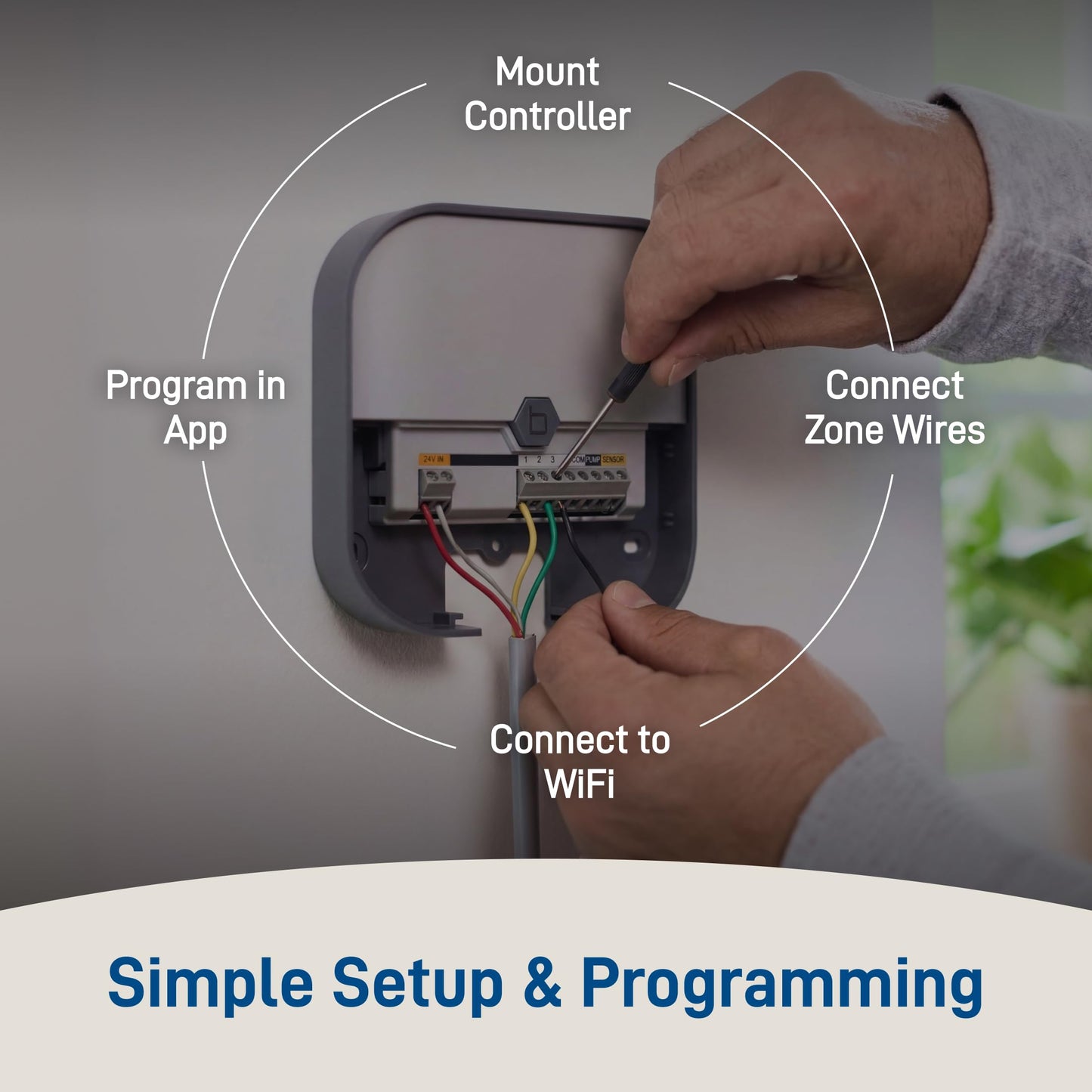 Orbit 57925 B-hyve 8-Zone Smart Indoor Sprinkler Controller