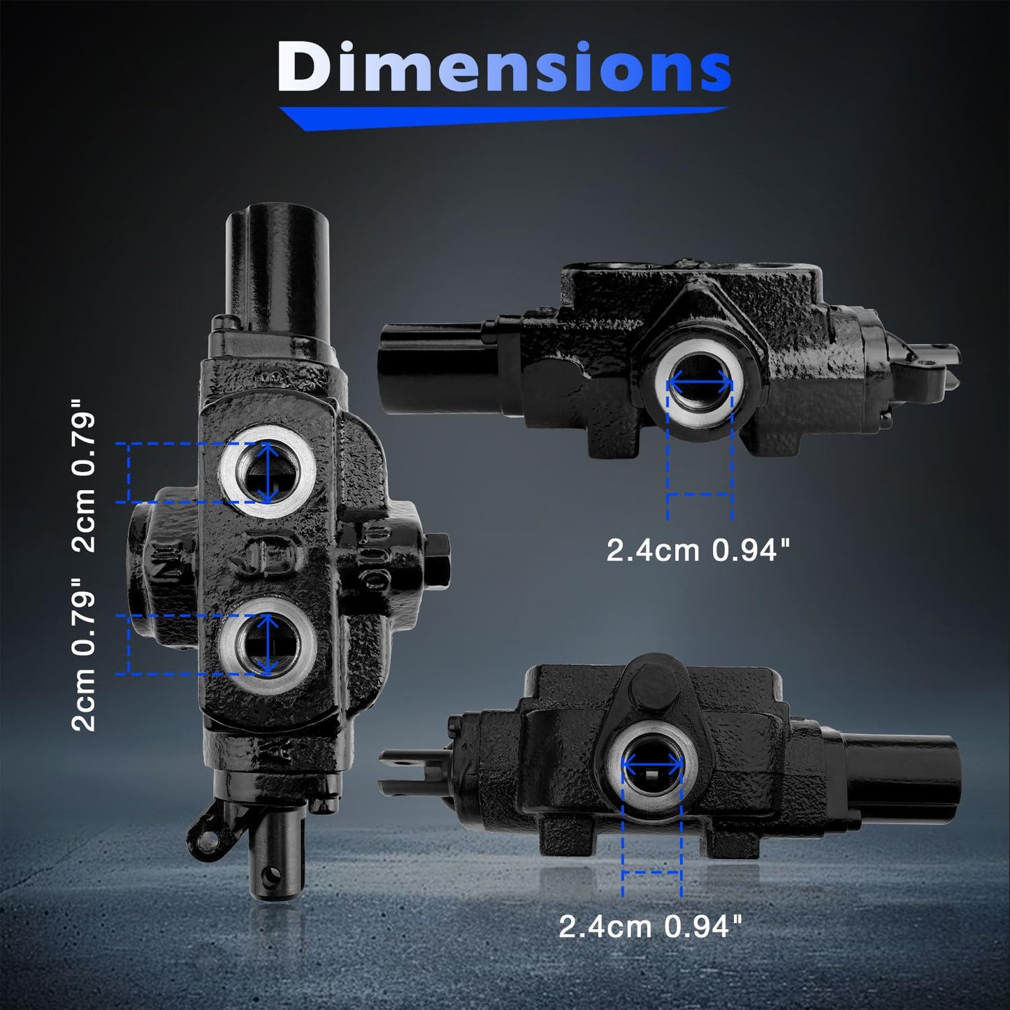 Log Splitter Valve Replace# 718-04706P LS27CC, LS33CC, LS25CC, Craftsman 247776411, 247776611, 24777661, 247776610