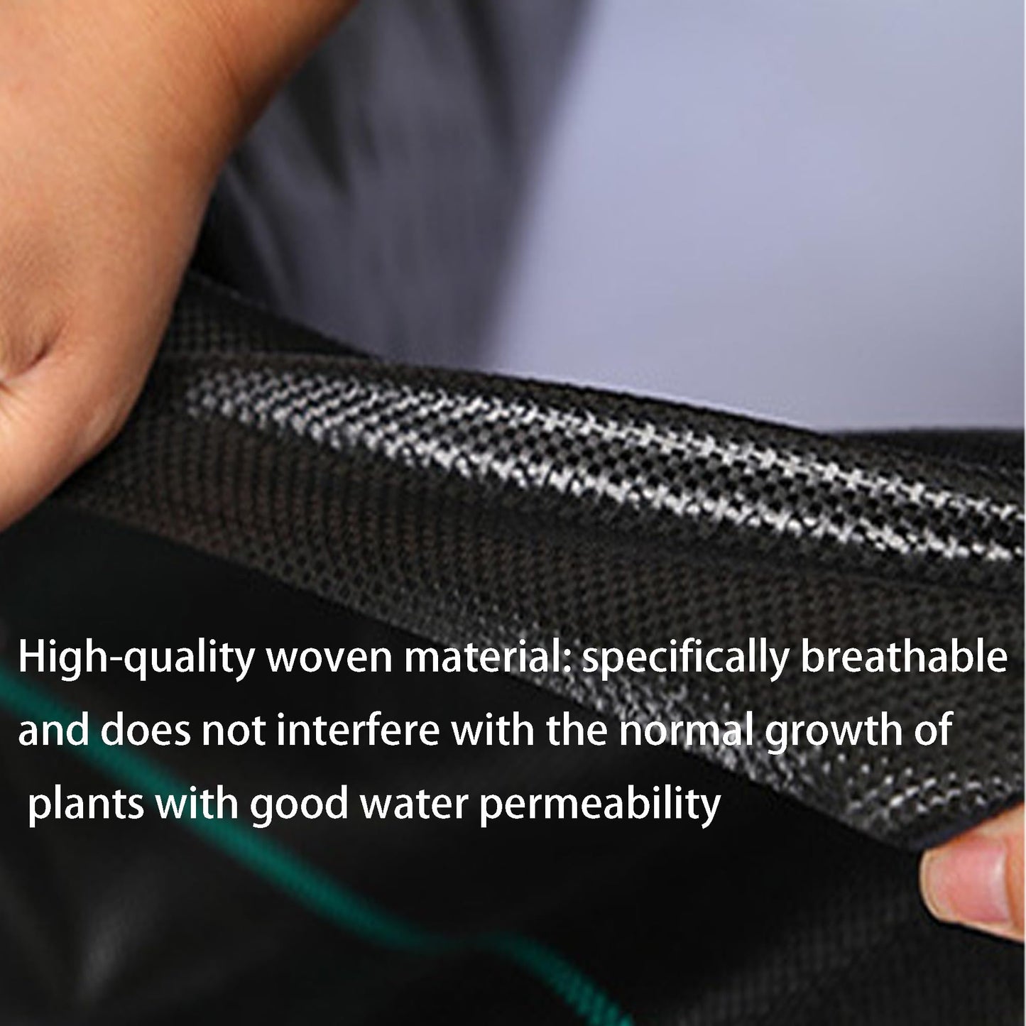 FHJDFHYHC 40in Premium Garden Weed Barrier Landscape Fabric Weed Barrier Fabric,Mulch mat,Mulch Ring,Tree Rings for Easy Set up and Superior Weed Control(10pcs)