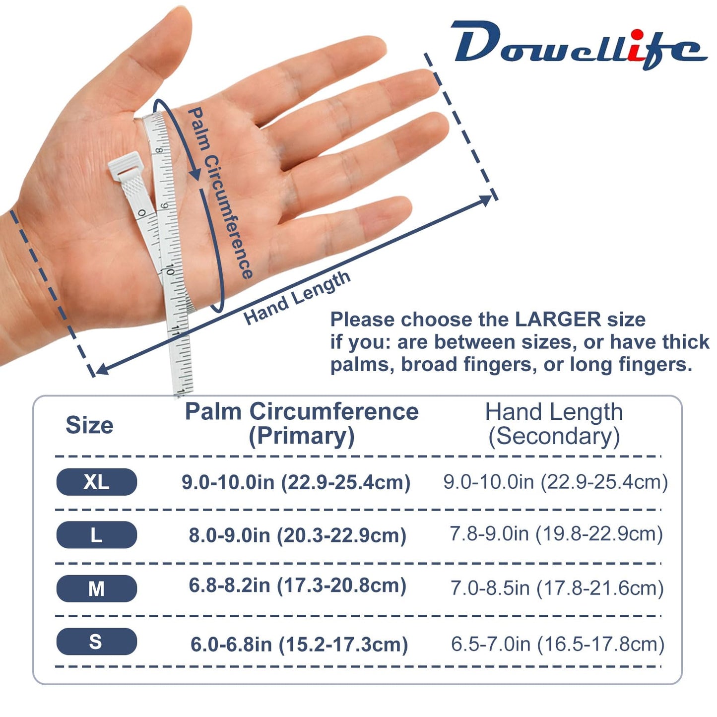 Dowellife Cut Resistant Gloves Protection, Safety Kitchen Cuts Gloves for Oyster Shucking, Fish Fillet Processing, Mandolin Slicing, Meat Cutting and Wood Carving, 1 Pair (Small)