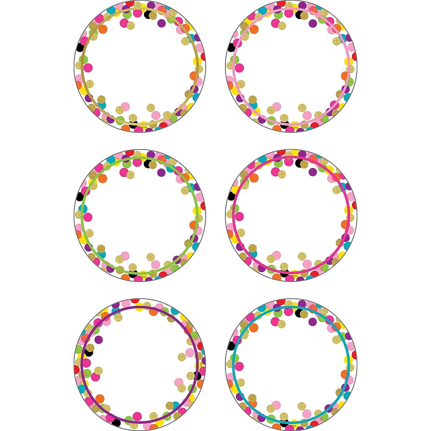 Teacher Created Resources Confetti Accents (TCR5882)