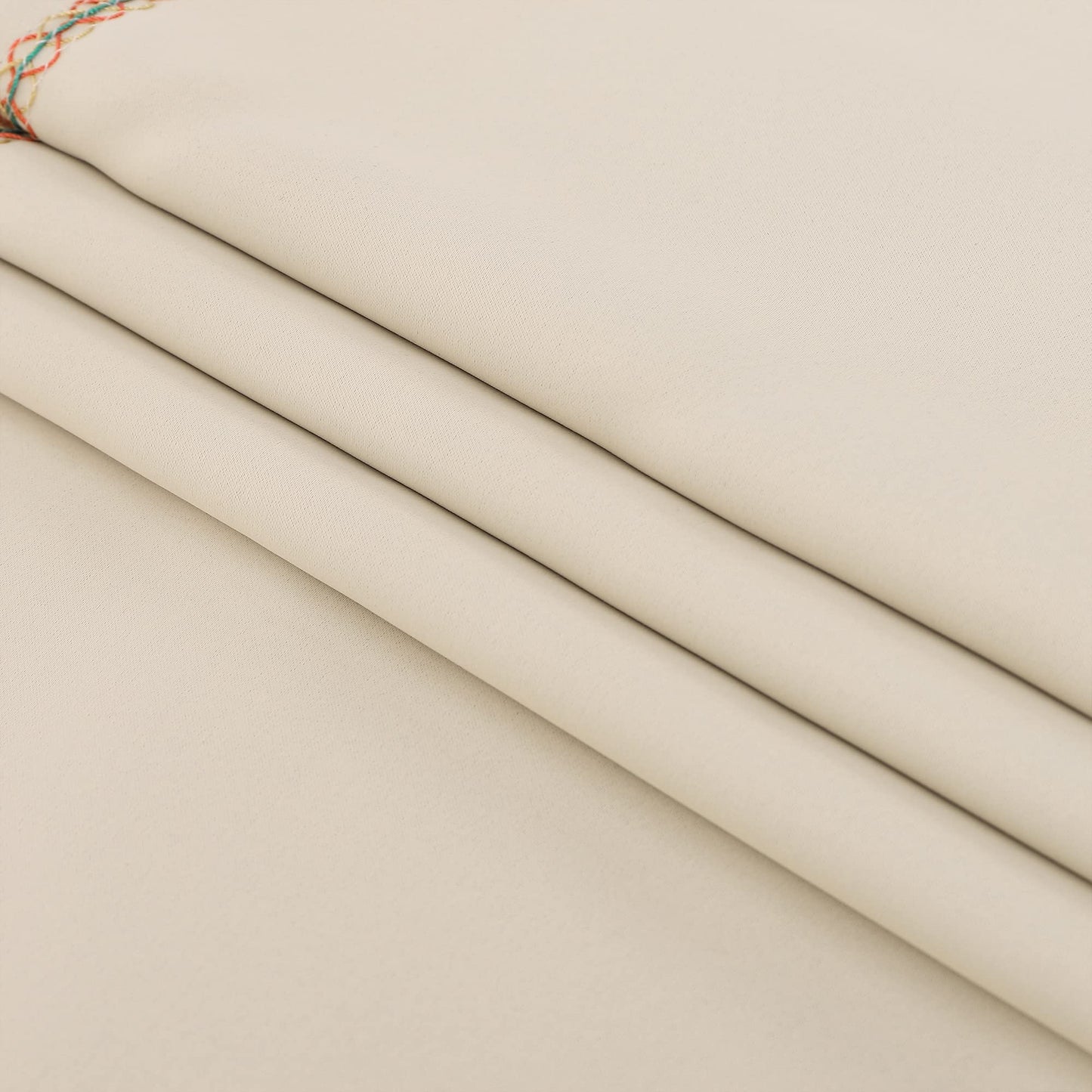 JADE POKE Bed Runner - 210 x 50 cm, Queen & Full Size, Beige Bed Throws Decorations for Bedroom, Hotel, Wedding Room