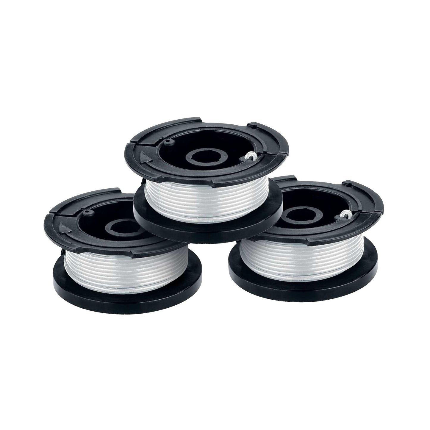 BLACK+DECKER Weed Eater String, Genuine OEM Authentic Trimmer Line, 3-Pack, 30-Feet of Replacement Spool, 0.065-Inch Diameter (AF1003ZP)