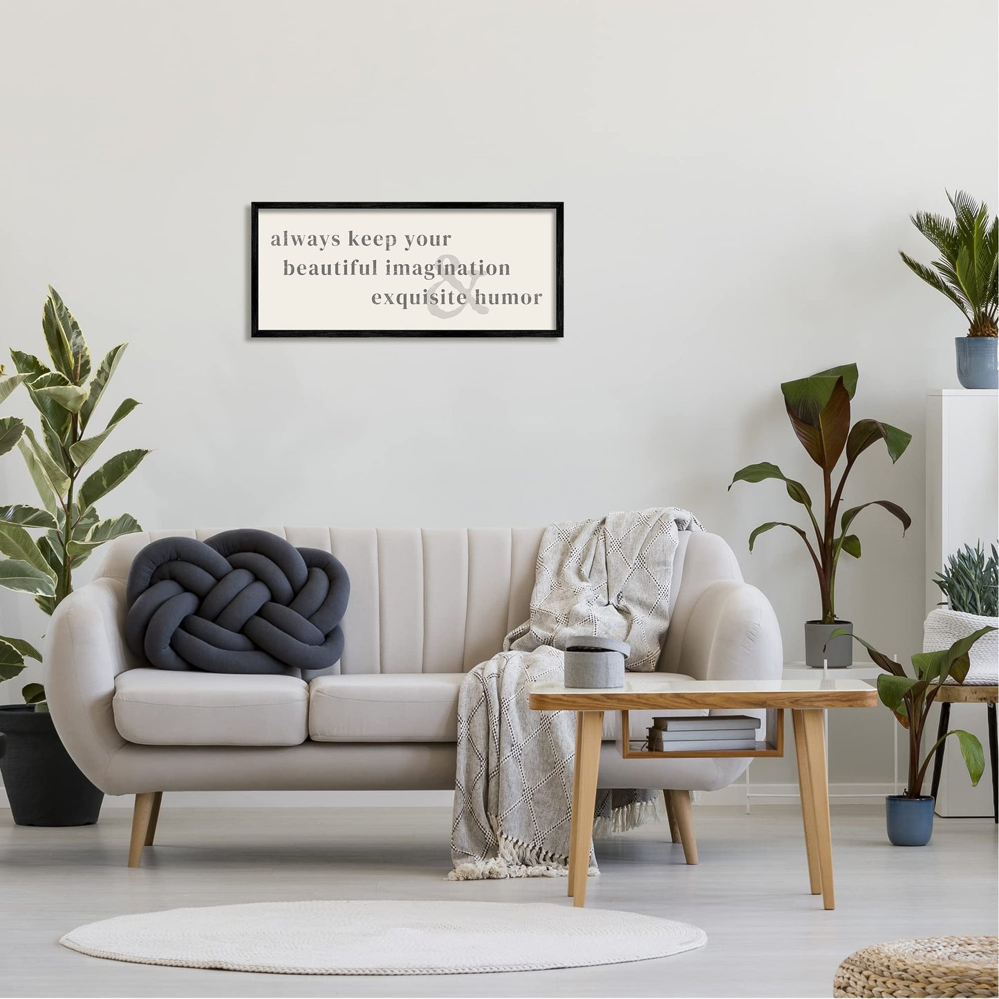 Stupell Industries Encouraging Typography Quote Vintage Weathered Text, Design by Daphne Polselli