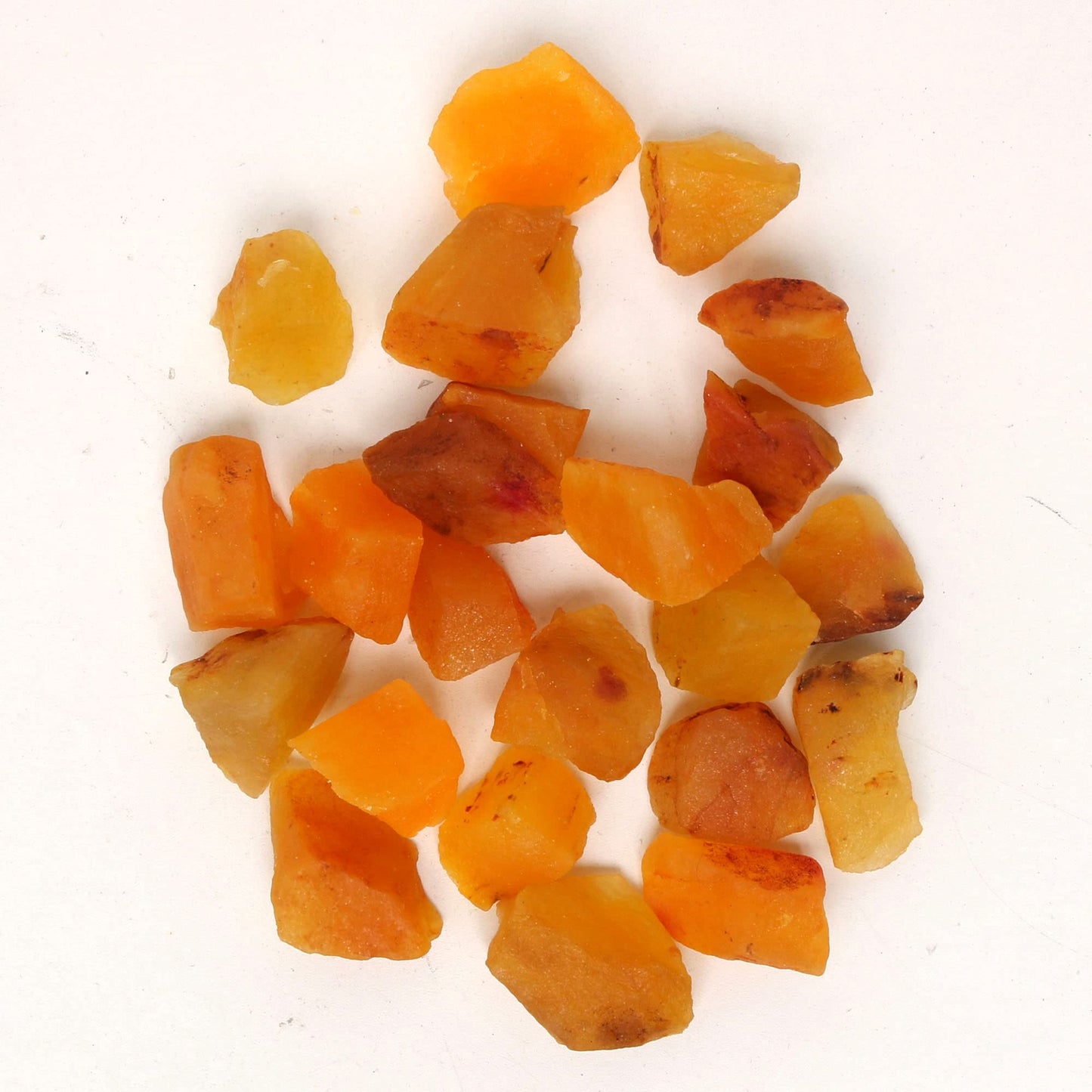 REAL-GEMS Natural Raw Healing Crystals Rough Stones for Tumbling, Cabbing, Polishing, Wire Wrapping, Wicca & Reiki Crystal Healing, Mix Gemstones,7 Chakra (Yellow Sapphire)