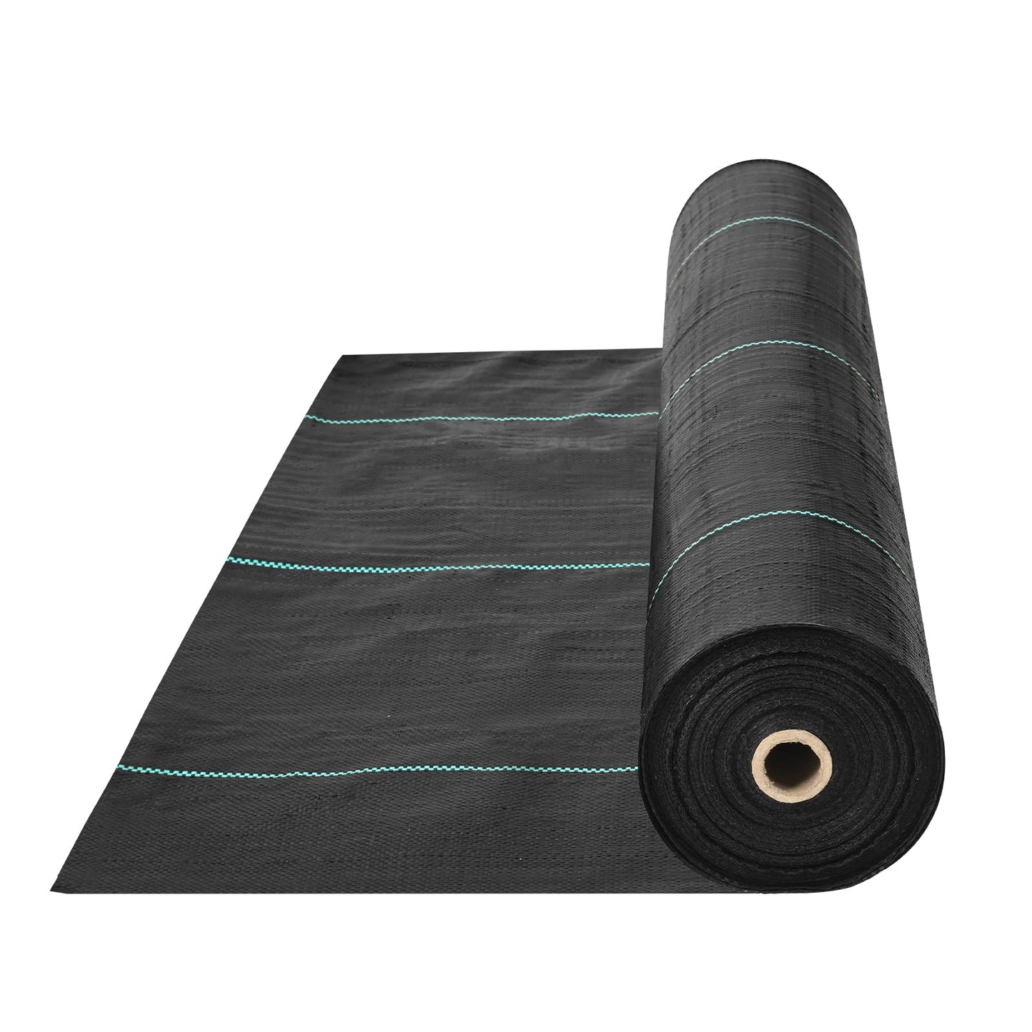 VEVOR Weed Barrier Landscape Fabric, 3x300 FT Heavy Duty Garden Weed Fabric, 3.2Oz Woven Weed Control Fabric, Weed Blocker Mat, Easy Setup, Durable PP Gardening Fabric for Driveway Ground Cover, Black
