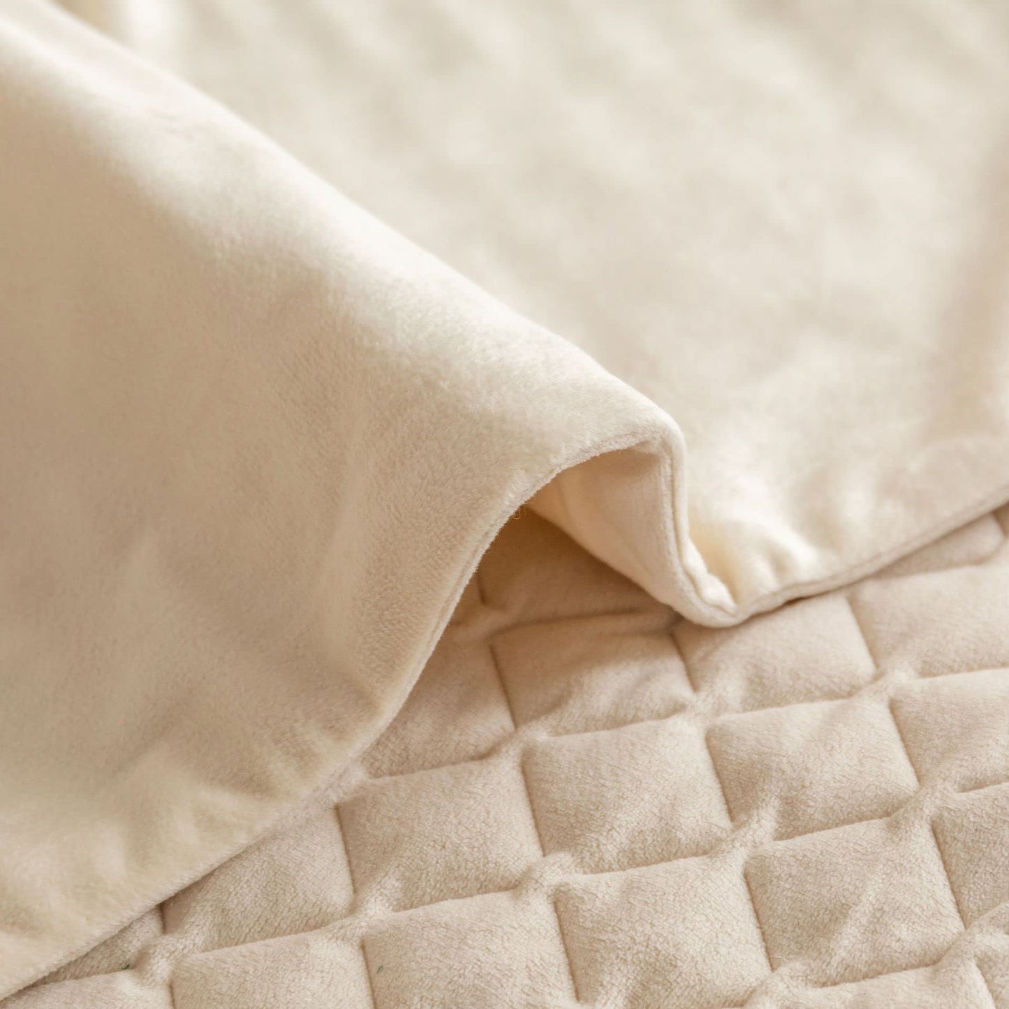 Guest Ruyunlai Bed Runner King Size,Beige Bed Runner for 240X45cm for 1.8m Bed Bed Runner of Luxury Hotel Grade