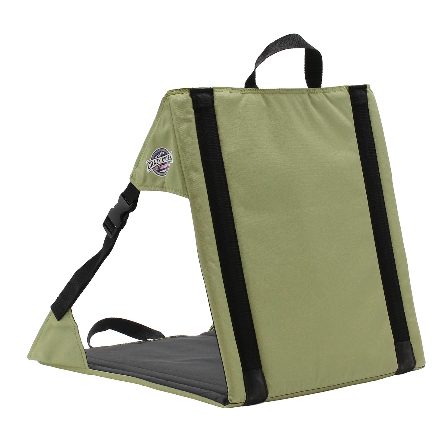 Crazy Creek The Chair Perfect for Stadium Seats, Camping, Hiking & More, Comfort on All Terrains, Adjustable Straps, Lightweight Design, Water-Resistant