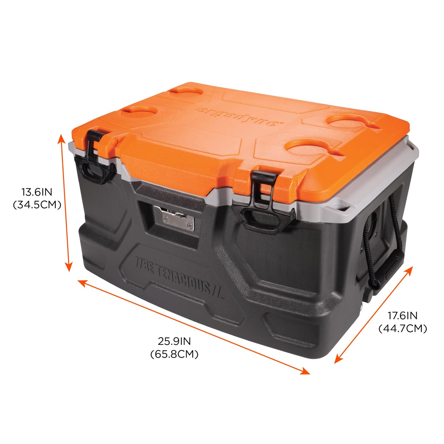 Ergodyne Chill Its 5171 Hard Sided Cooler, 48-Quart