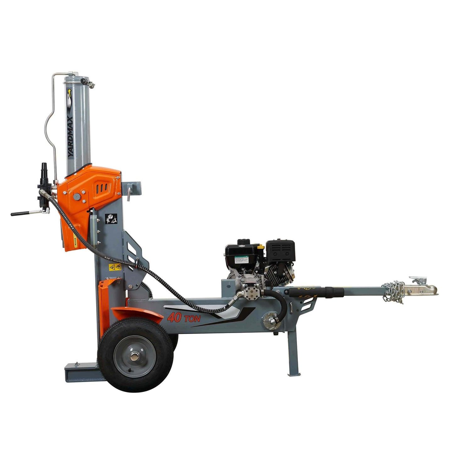 Yardmax Gas Log Splitter 40 Ton 2-Way Half Beam Briggs & Stratton Engine XR1450