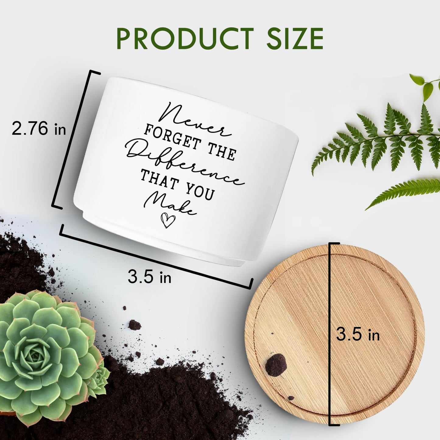 Jutasty Coworker Thank You Gifts, Funny Succulent Plant Pot, Flower Cactus Planter Gifts, Farewell Going Away Appreciation Inspirational Gifts for Women Men Boss Lady Manager Coworkers (No Plants)