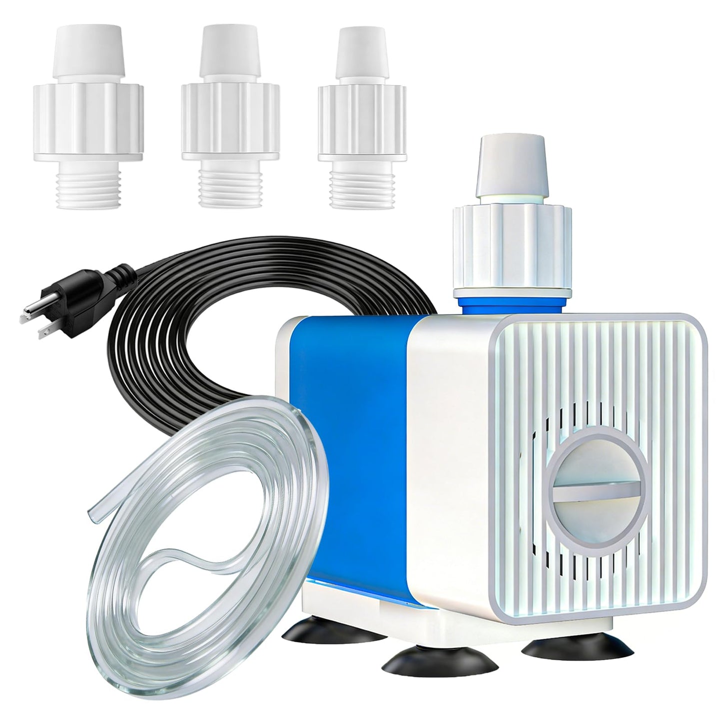 Knifel 400GPH Submersible Water Pump with 4.9ft hose Pond Pumps Ultra-Quiet & Adjustable Flow Rate for Fountains, Hydroponics, Ponds, Aquariums, and More