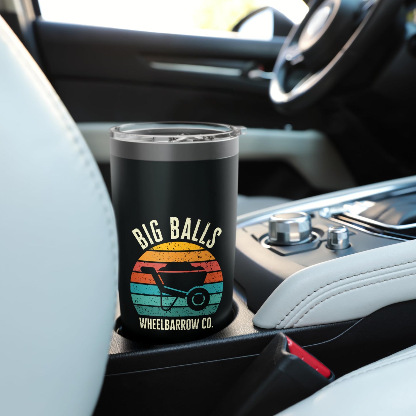 Big Balls Wheelbarrow Company Company Stainless Steel Insulated Tumbler