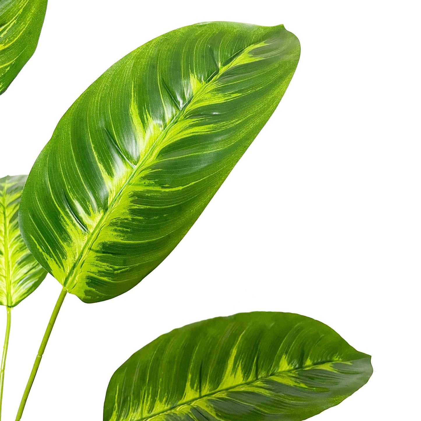 Rozwkeo Artificial Plant in Pot Fake Tree Trunks Leaves Faux Potted for Indoor Outdoor Modern Decoration Home Office Living Room Bedroom Balcony Housewarming Gift (80cm Tropical Bird of Paradise)