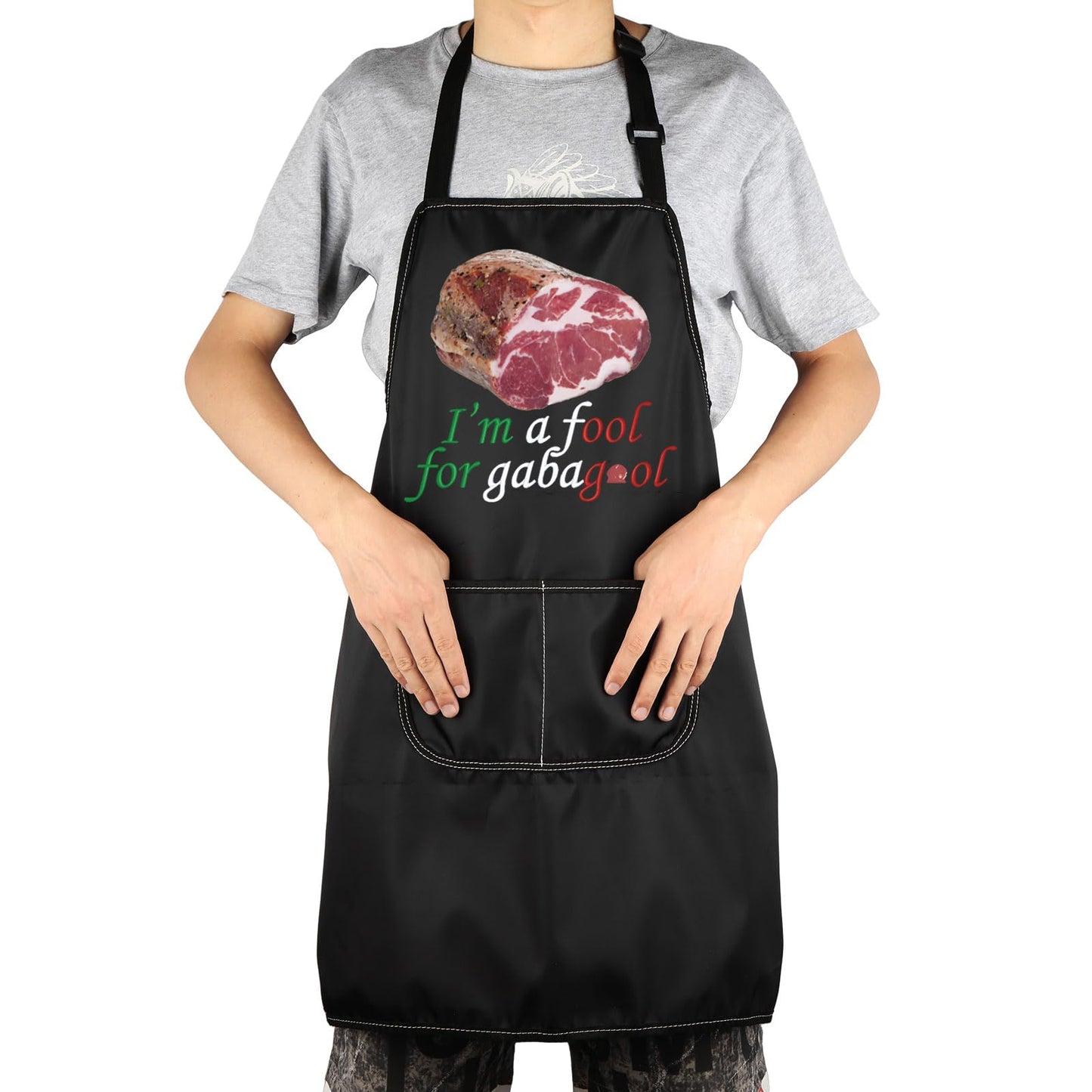 JNIAP Tony TV Show Apron Tony Gifts Tony And Duck Gifts Capicola Lover Gift Gangster Movie Apron(gabagol ap)