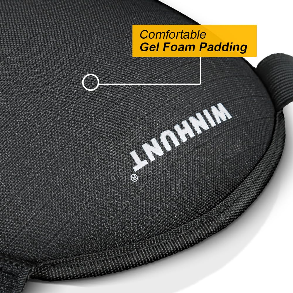 winhunt Professional Gel Knee Pads, Work Pads Work for Gardeners, Workers, Sports, with Adjustable Straps