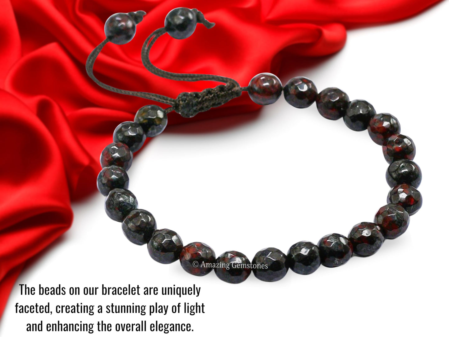 Amazing Gemstone Iron Tiger Eye Bracelet for Women - Chakra Mens Bracelet Protection Crystals and Healing Stones - Blessing Bracelet Spiritual Meditation Gift Christmas Stocking