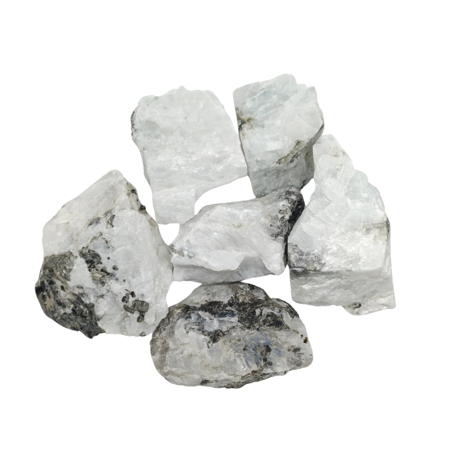 Crystals, Rocks, Jade, Crystals and Healing Stones, Witchcraft Supplies, Healing Crystals, Stones, Healing Stones, Rock Collection, Agate, Raw Stones (Rainbow Moonstone, 2 Pcs)