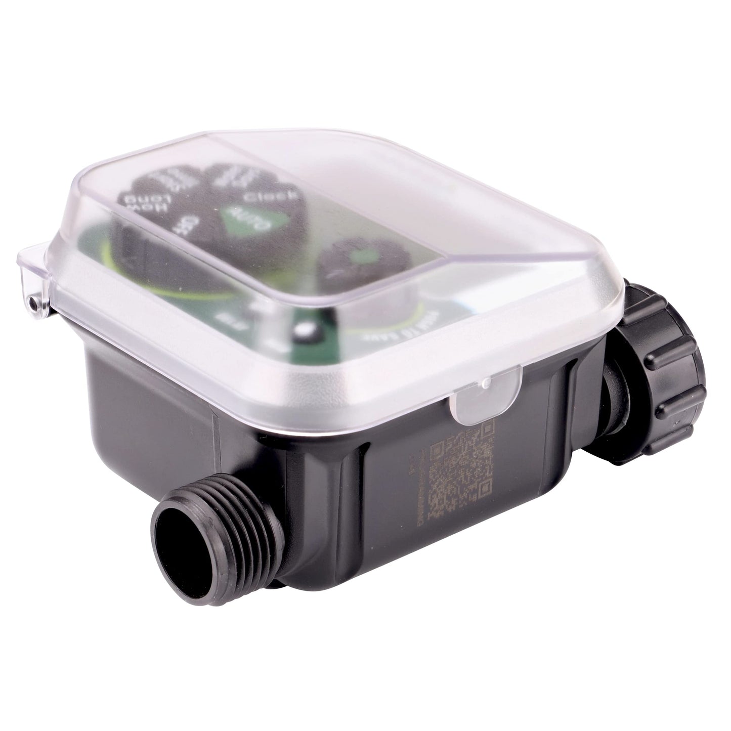 Raindrip Digital Hose-End Automatic Water Timer, Connects to Garden Faucets and Hose Bibbs, with Back-Lit LCD Screen for Drip Irrigation, Garden, Self-Watering, Grey