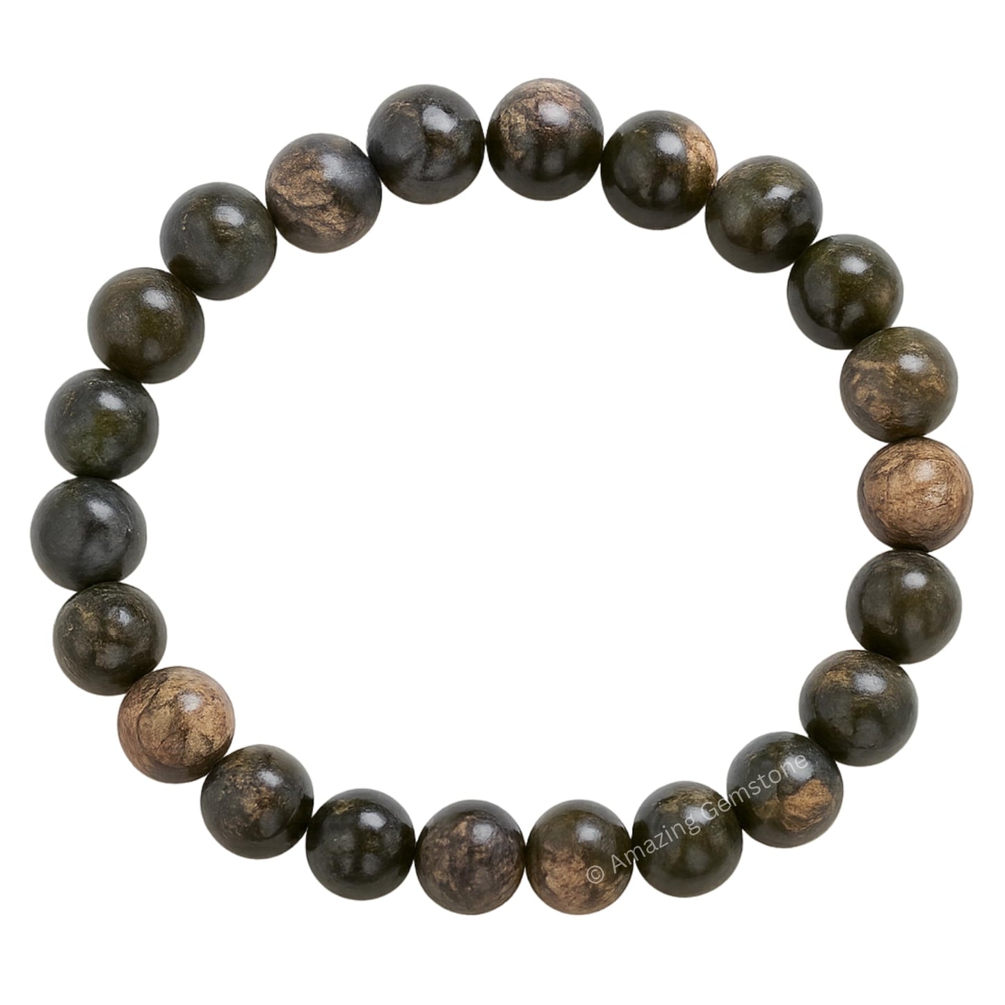 Amazing Gemstone Crystal Bracelet for Women Men's Gifts - Protection Healing Crystal Bracelet - 8mm Gemstone Beaded Stretchable Bracelet Pulseras Para Hombres Mujer Stocking Stuffers Mothers Day Gift (Que Sera Llanite)