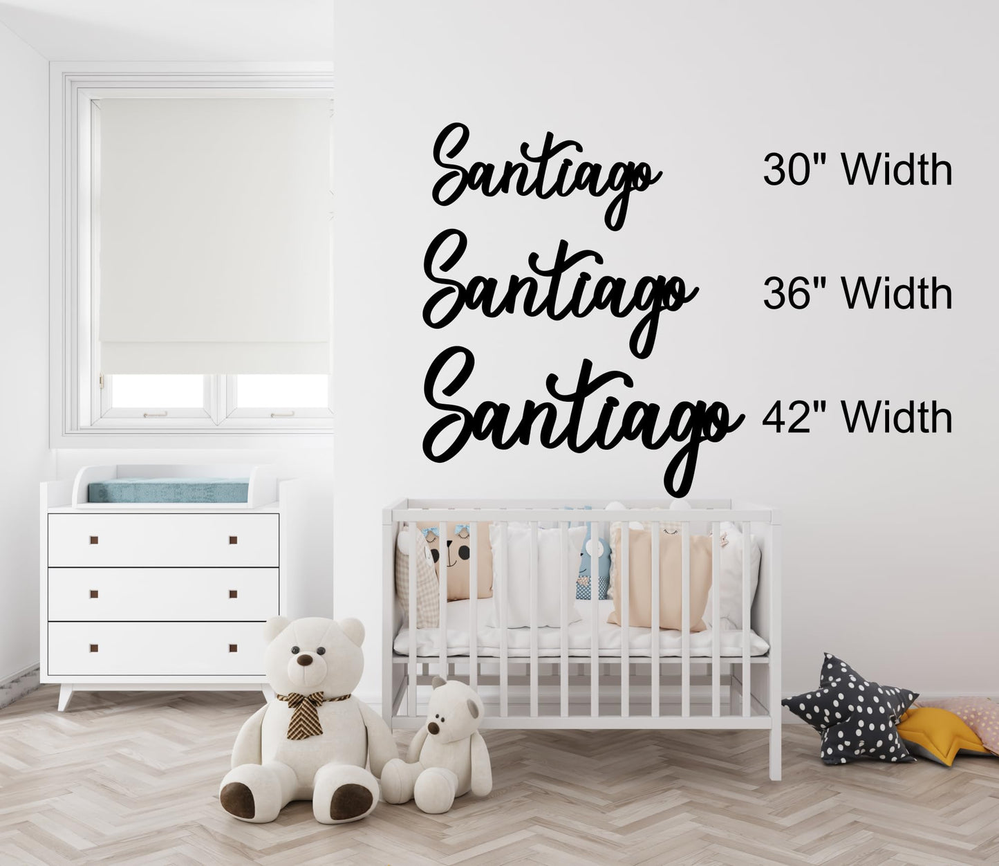 Personalized Wood Sign, Laser Cut. Select Favorite Font, Size and up to 3 Lines per Size. Live Preview.