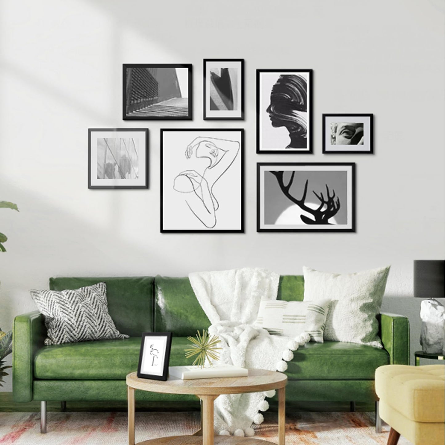 RUN HELIX 11x14 Picture Frame, Wall Gallery Photo Frames,Stable and Sturdy Black Frame with High Definition Plexiglass,11x14 Poster Photo Frame,Horizontal and Vertical Formats for Wall Hanging, Black