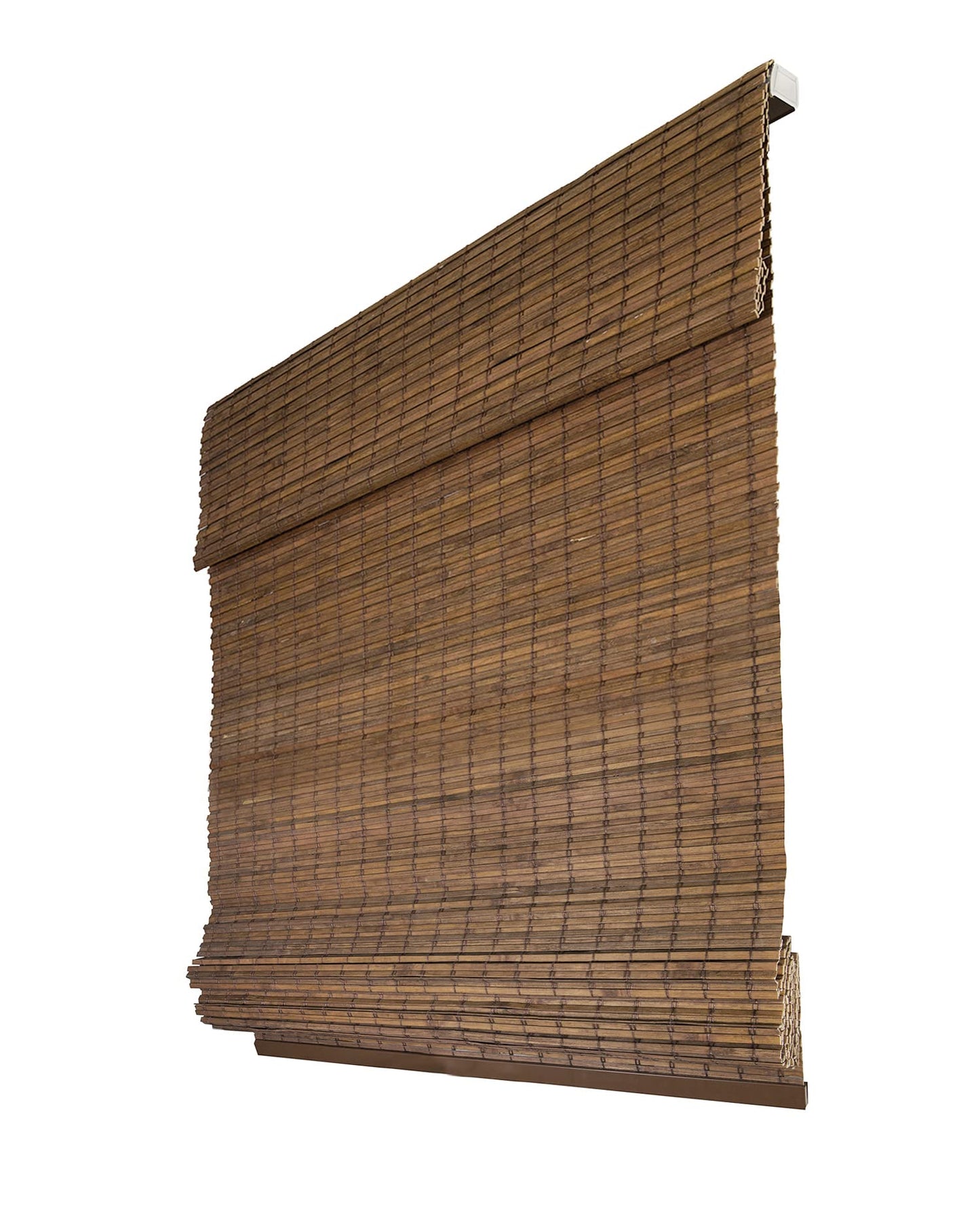 CHICOLOGY Bamboo Roman Shades - Customer Favorite Blackout Blinds for Windows, Premium Quality, Ideal for Home, Moose (Blackout) Brown, 27" W X 64" H