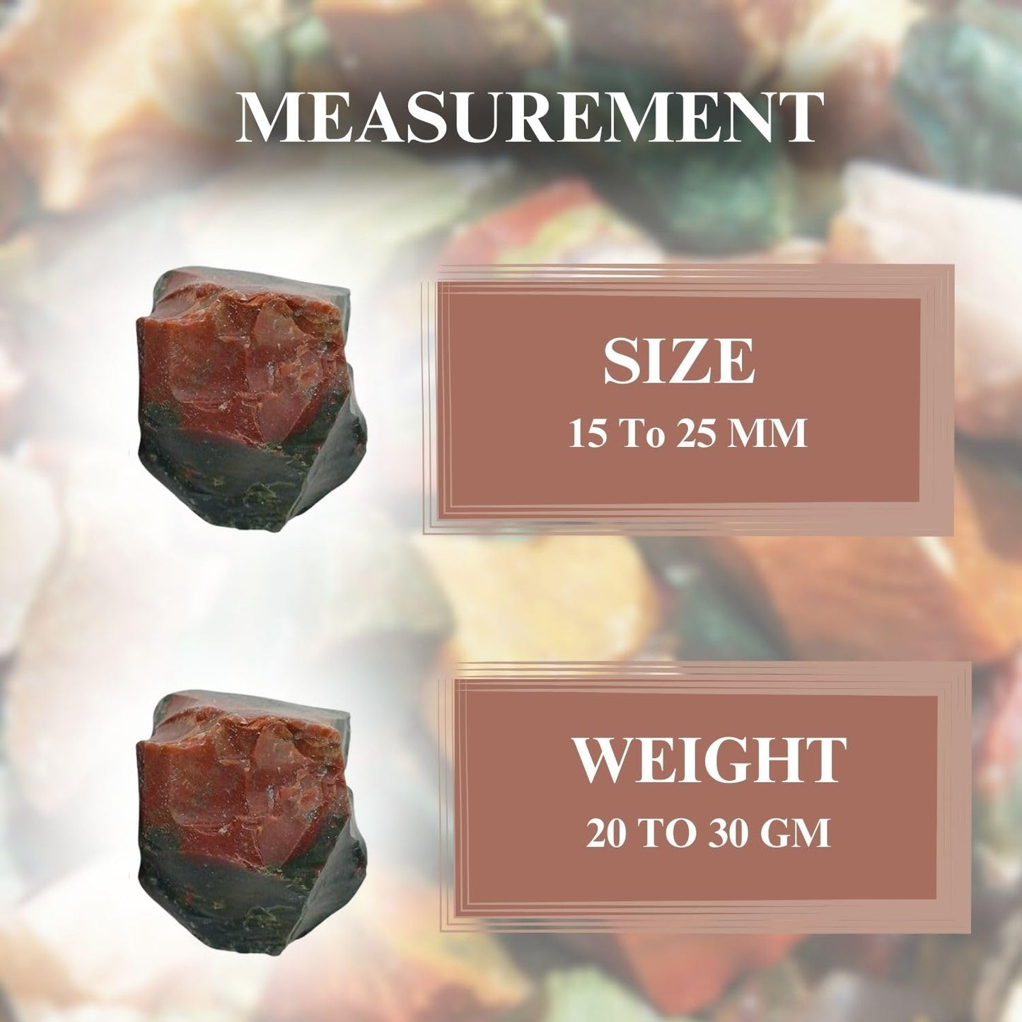 Crystals, Rocks, Jade, Crystals and Healing Stones, Witchcraft Supplies, Healing Crystals, Stones, Healing Stones, Rock Collection, Agate, Raw Stones (Fancy Jasper, 2 Pcs)