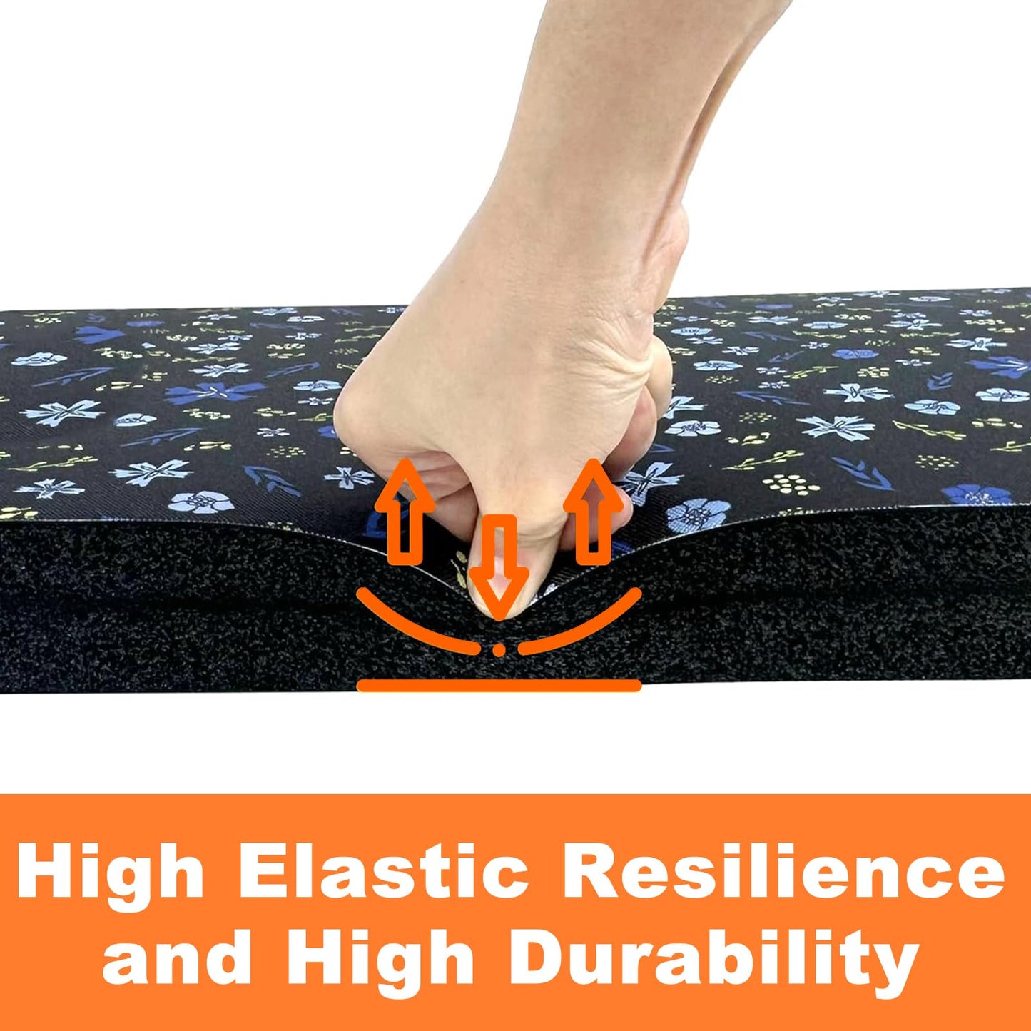FREEKYROCK Extra Thick Kneeling Pad — Heavy Duty, Extra Large Foam Kneeler Mat for Gardening,Bathing Baby, Workout Supplies,Water & Dirt Resistant, Lightweight, DK Blue