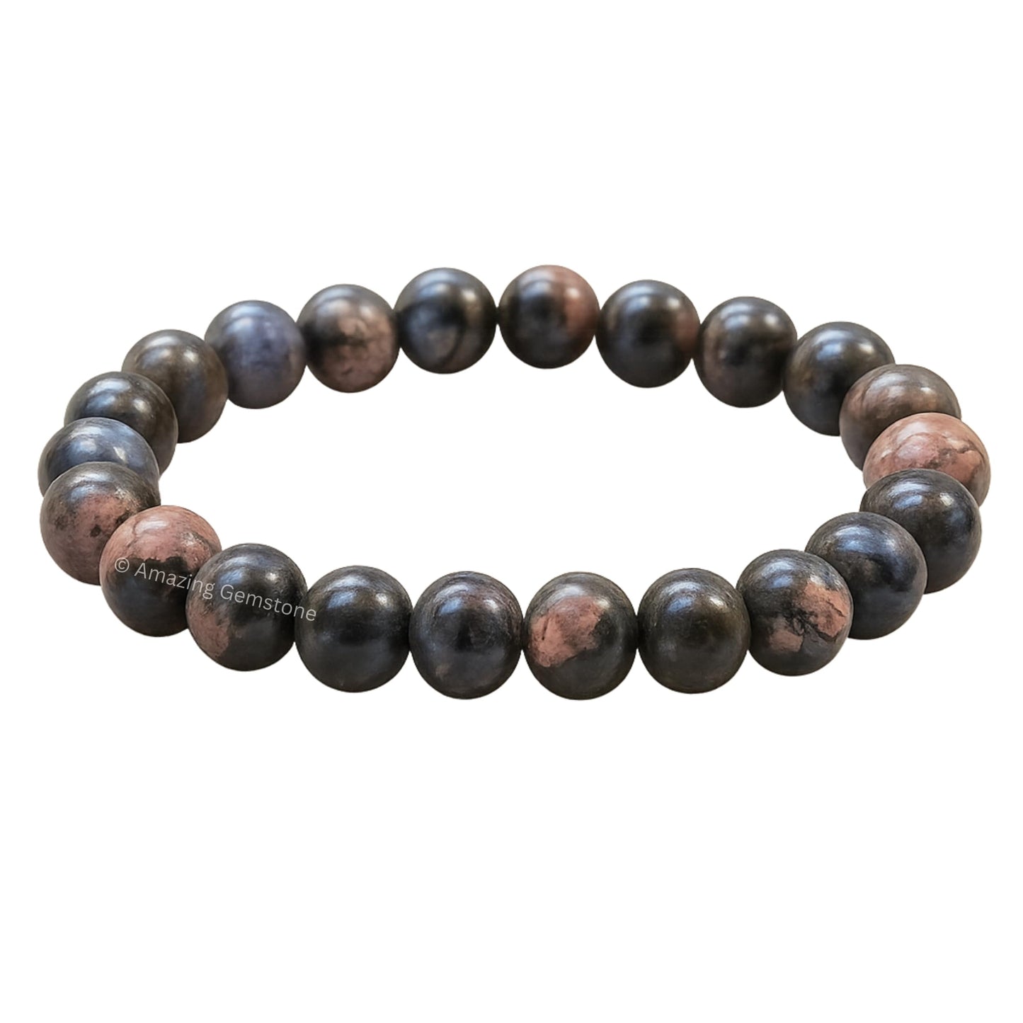 Amazing Gemstone Crystal Bracelet for Women Men's Gifts - Protection Healing Crystal Bracelet - 8mm Gemstone Beaded Stretchable Bracelet Pulseras Para Hombres Mujer Stocking Stuffers Mothers Day Gift (Que Sera Llanite)