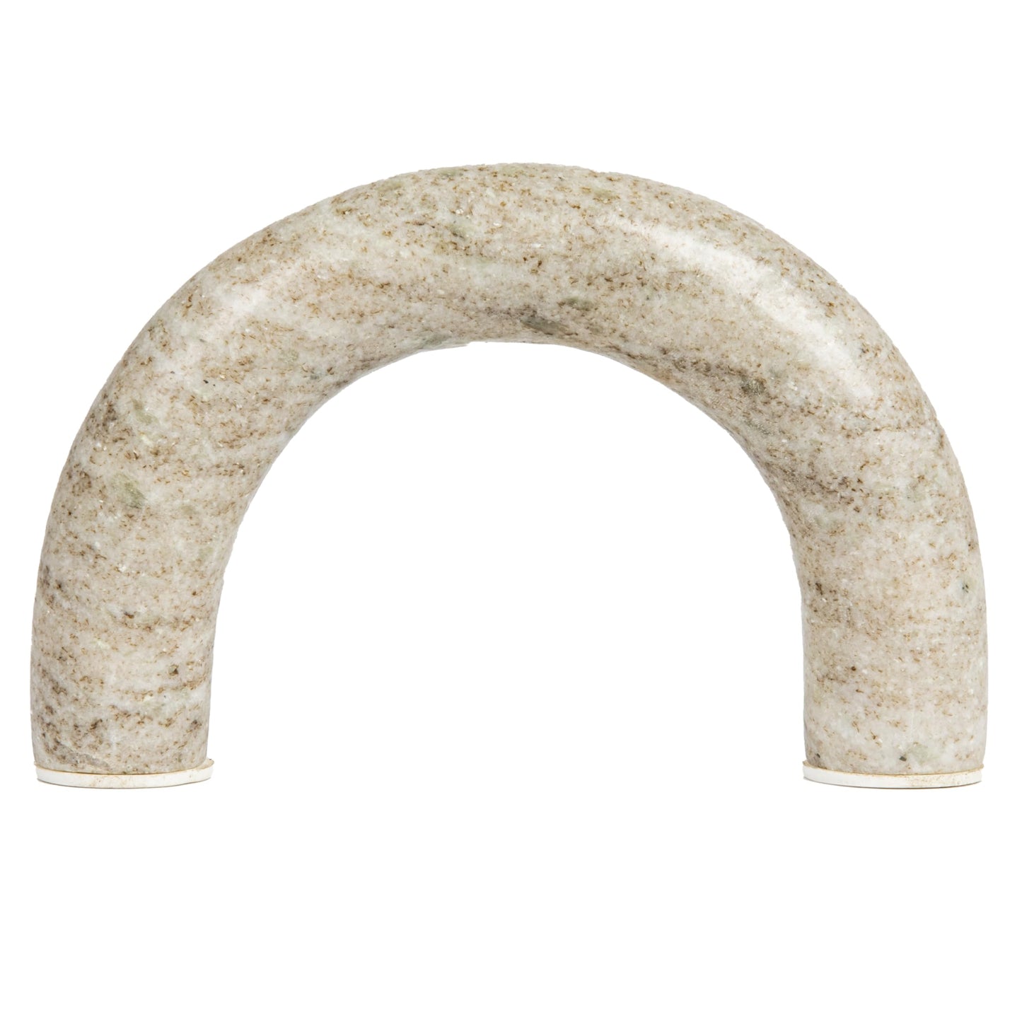 Creative Co-Op Marble Arch Tabletop Shelf Decor, Beige