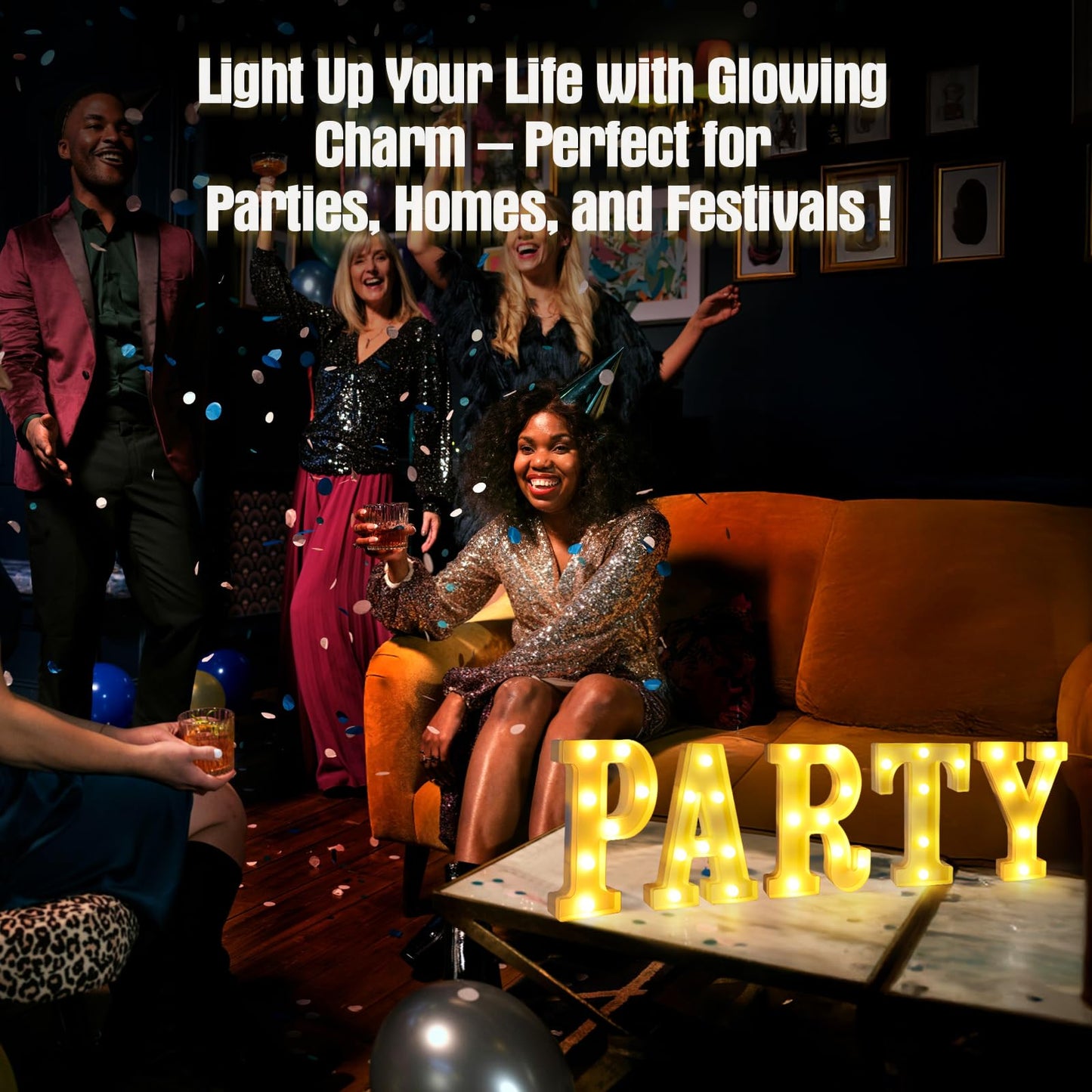 Light Up Letters N,LED Sign Marquee Letters 26 Alphabet for Party Birthday Name,Wedding,Christmas Decorations,Personalized Name Sign Letter for Centerpieces Table and Wall Decor
