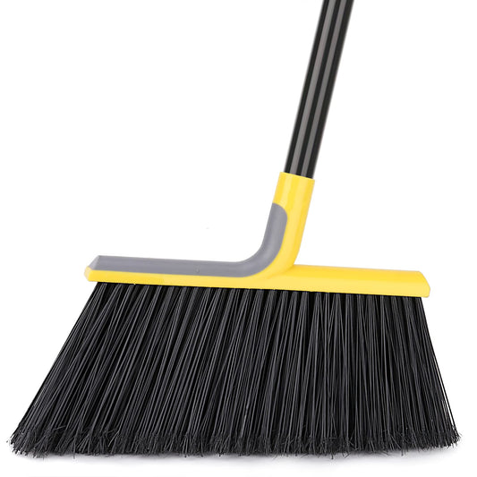 KeFanta Outdoor Broom for Floor Cleaning,58" Heavy-Duty Commercial Broom for Sweeping Concrete Courtyard Garage Patio Indoor Home Kitchen Office Lobby